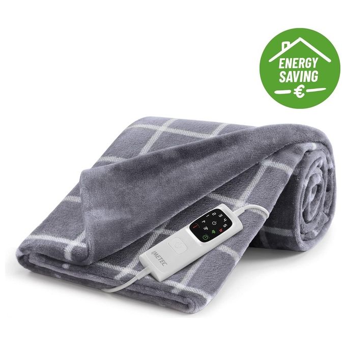Imetec Adapto Velvet Square Plaid Riscaldabile 150x95cm