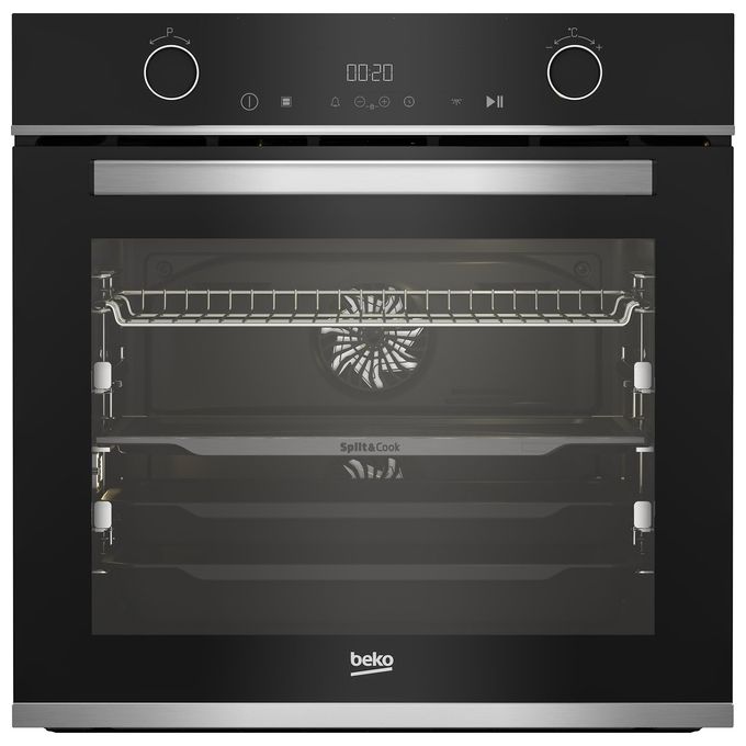 BEKO BBVM13400XDS Forno Elettrico da Incasso Multifunzione 72 Litri Classe A+ 66 cm colore Nero
