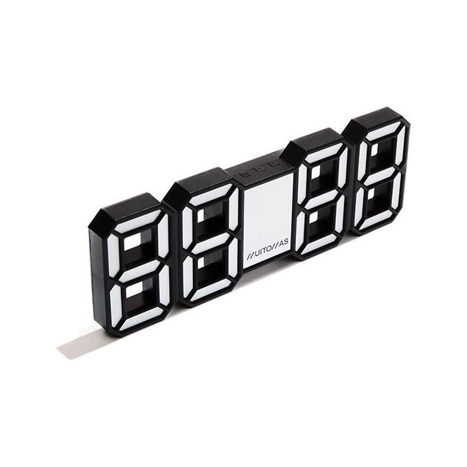 Muitomas Neon Digital Clock White