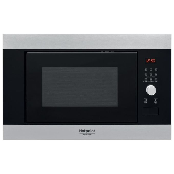 Hotpoint MF25G IX HA Forno a Microonde con Grill Elettronico Capacita' 25 Litri Potenza 900 W Inox