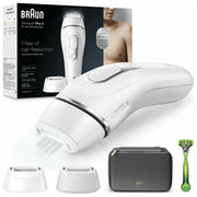 Braun Silk-Expert Pro 5 Epilatore Luce Pulsata con Custodia Rasoio Uomo Gillette 2 Testine