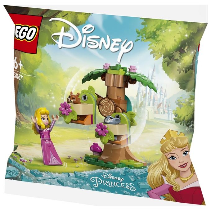 Lego Polybag Disney Princess Parco Giochi Bosco di Aurora