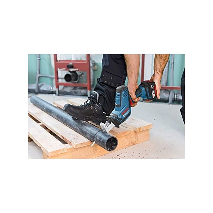 Bosch GSA 18V-LI Sega Universale a Batteria 18V 4Ah Blu