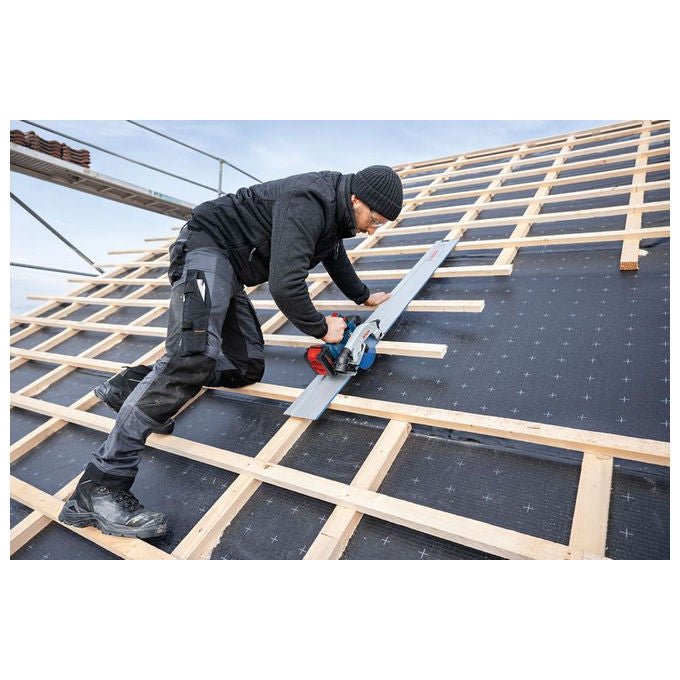 Bosch 0 601 6C1 001 GKS 18V-57-2 GX Sega circolare Diametro lama 16,5 cm Regime 5000 giri-min Alimentazione a batteria 18 V colore Nero Blu