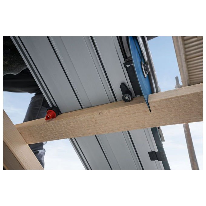 Bosch 0 601 6C1 001 GKS 18V-57-2 GX Sega circolare Diametro lama 16,5 cm Regime 5000 giri-min Alimentazione a batteria 18 V colore Nero Blu