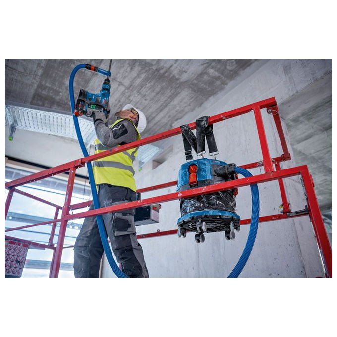 Bosch 0 601 9K2 000 GAS 18V-12 MC Professional Aspirapolvere A cilindro Secco e bagnato Combi 12 L 18 V Filtro S-class colore Blu