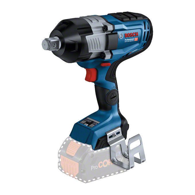 Bosch 0 601 9M1 001 GDS 18V-1600 HC Professional Avvitatore a impulsi a batteria 18 V 1600 Nm 3-4'' colore Blu