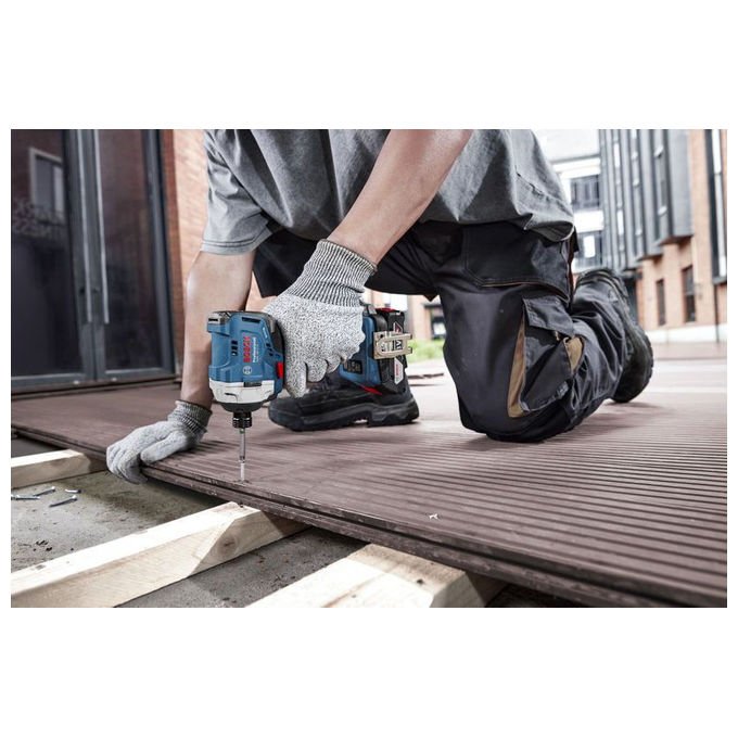 Bosch 0 601 9N2 000 GDR 18V-215 Avvitatore a Massa Battente 215 Nm 18 V 2100 3300 rpm colore Nero Blu