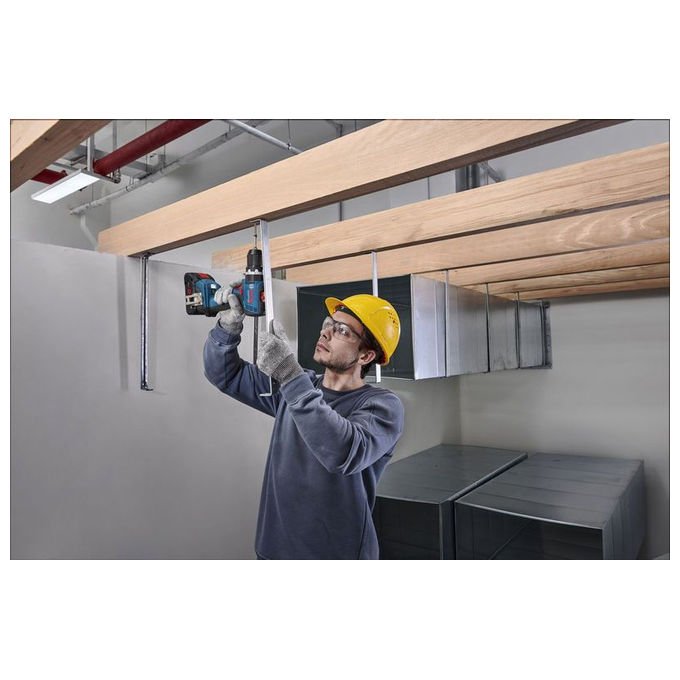 Bosch 0 601 9N3 301 GSB 18V-65 Trapano a Percussione 2 Velocita' 2100 giri-min 18 V Chiave 1,12 Kg colore Nero Blu