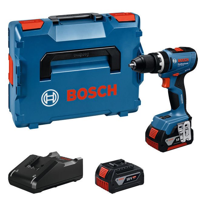 Bosch 0 601 9N3 303 GSR 18V-65 Professional Trapano a Batteria 18 V 2100 Giri-min Chiave 1,06 Kg colore Nero Blu