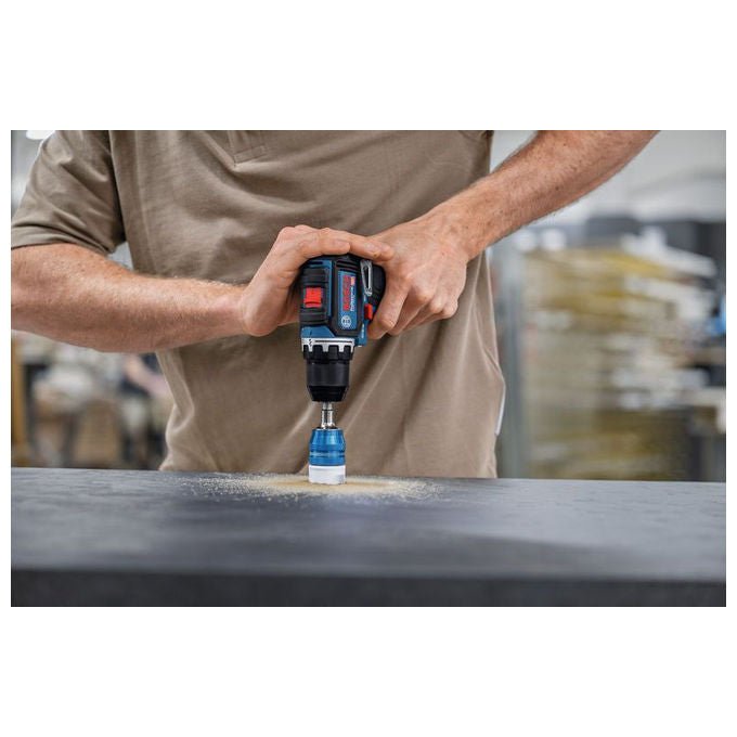 Bosch 0 601 9N7 003 GSR 12V-32 Professional Trapano Avvitatore a Batteria 12 V 2 Ah 21 Nm 32 Nm colore Blu-Nero