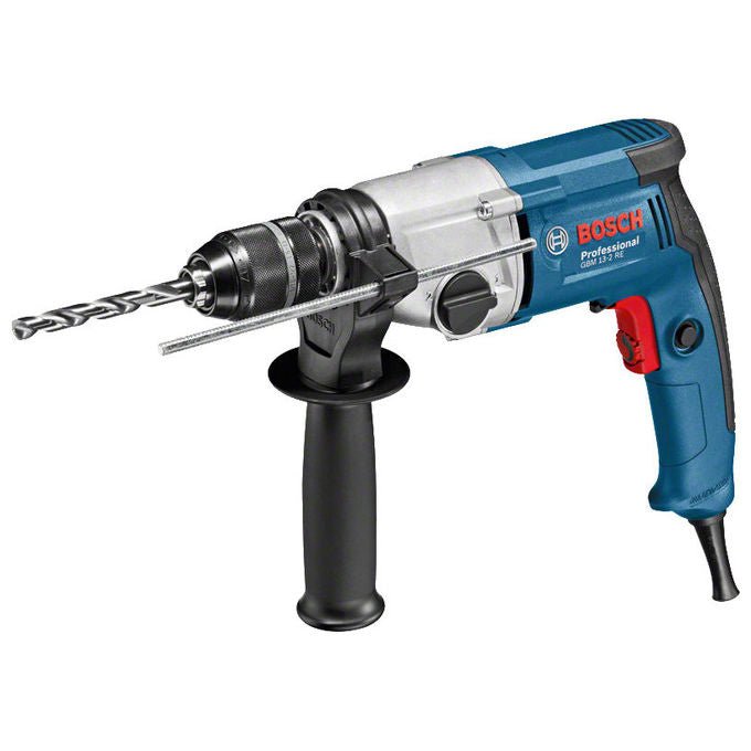 Bosch 0 601 1B2 000 GBM 13-2 RE Trapano 2 Velocita' 750 W 1750 Giri-min Chiave 2,4 Kg colore Nero Blu Grigio