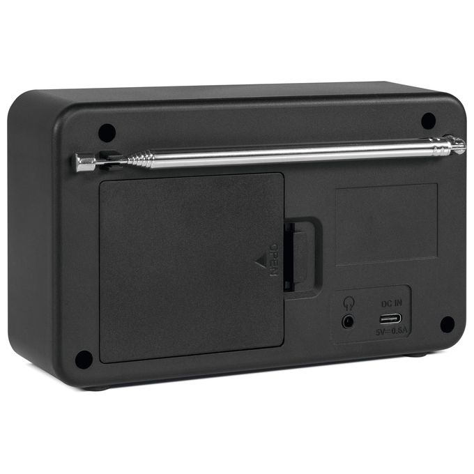 TechniSat 0000-2936 VIOLA 200 Radio Portatile DAB+ FM 40 stazioni preimpostate Display LCD colore Bianco