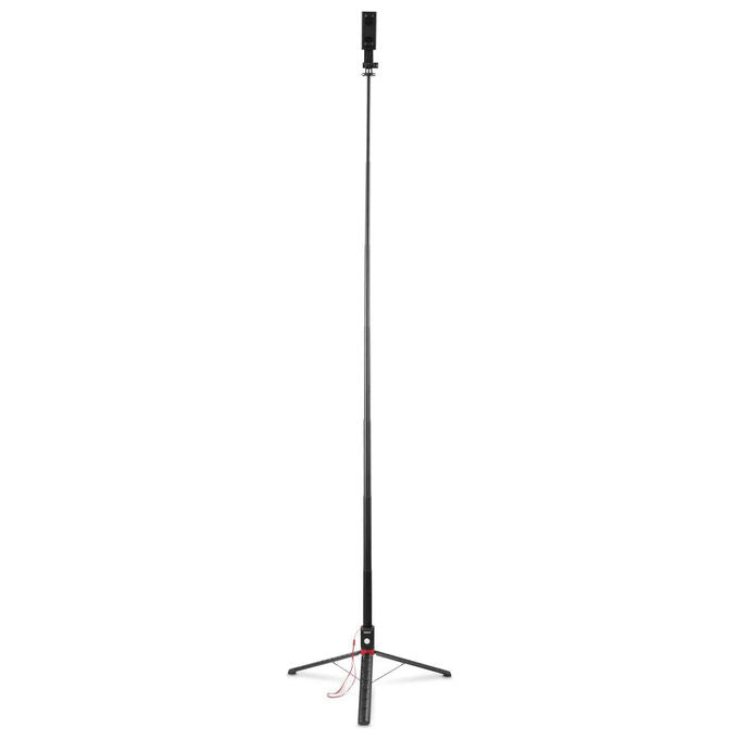 Hama 00004672 Fancy Stand 170 II Selfie Stick Tripod con Telecomando Bluetooth Telescopico da 31 a 170 cm colore Nero