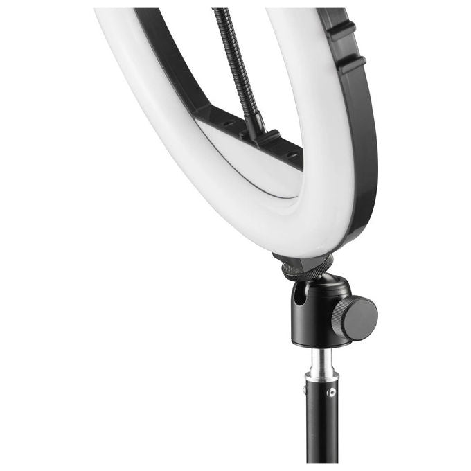 Hama 00004678 SpotLight Steady 120 III anello di illuminazione LED 160 LED 1020 lm 3000K-6500K colore Nero Bianco