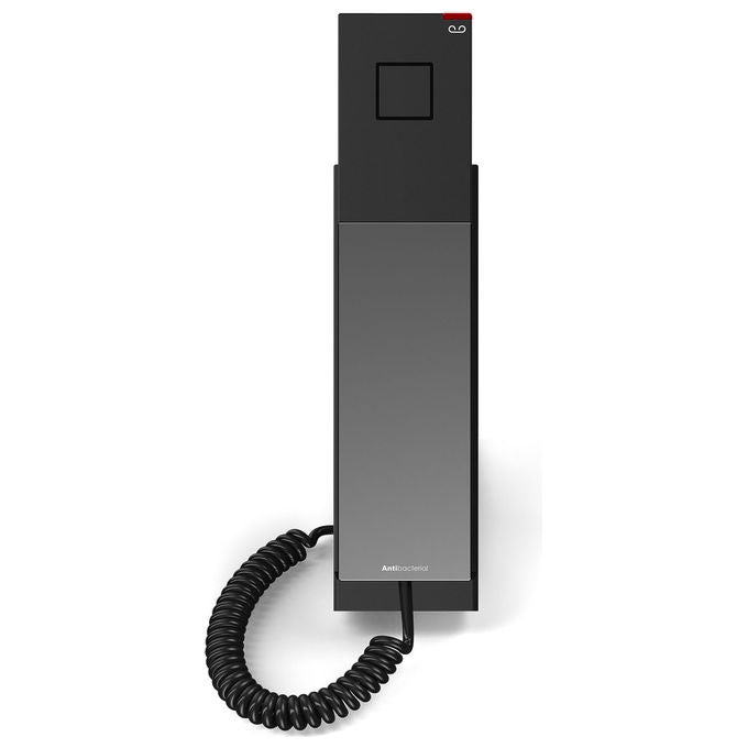 Snom HD300 Telefono VoIP Antibatterico per Ospitalita' PoE colore Nero