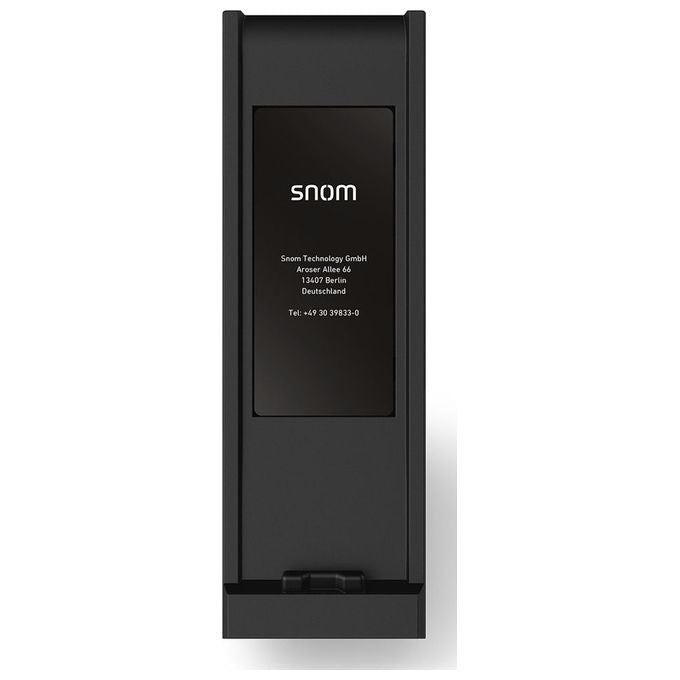 Snom 00007032 HD30LA Telefono IP Cornetta Cablata Antibatterico Montabile a Parete colore Nero