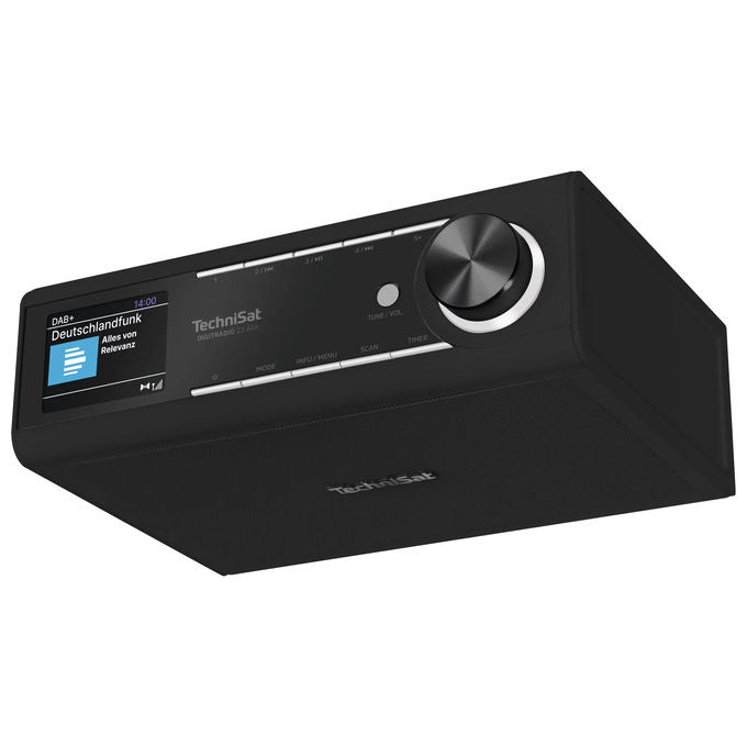 TechniSat DIGITRADIO 23 ASA Radio da Cucina Digitale DAB+ FM Bluetooth Equalizzatore TFT 2.4'' colore Nero