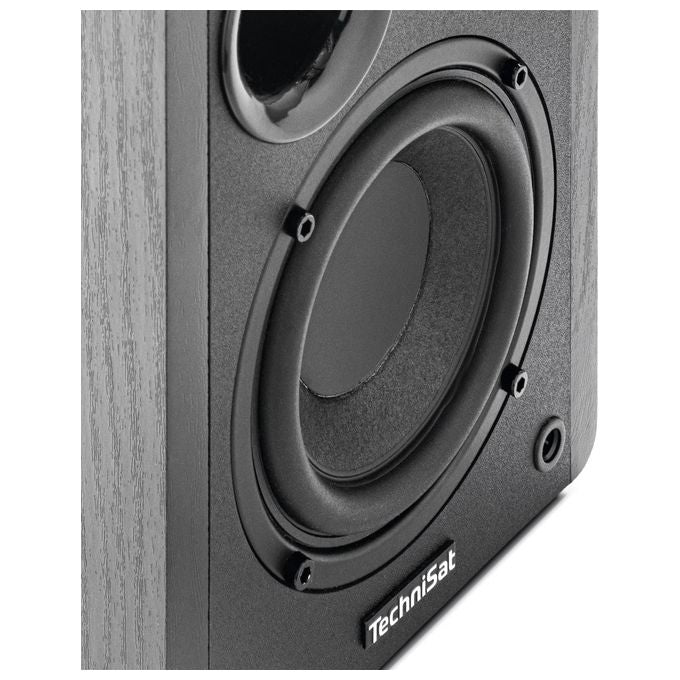TechniSat 0000-9630 RLS 1 Altoparlante 2-vie 2.0 canali 50 W Con cavo e senza cavo Bluetooth 5.3 colore Nero