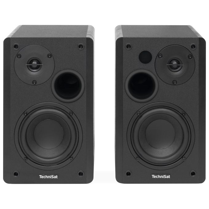 TechniSat 0000-9630 RLS 1 Altoparlante 2-vie 2.0 canali 50 W Con cavo e senza cavo Bluetooth 5.3 colore Nero