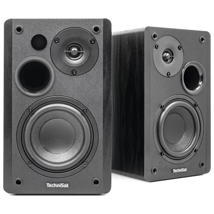 TechniSat 0000-9630 RLS 1 Altoparlante 2-vie 2.0 canali 50 W Con cavo e senza cavo Bluetooth 5.3 colore Nero