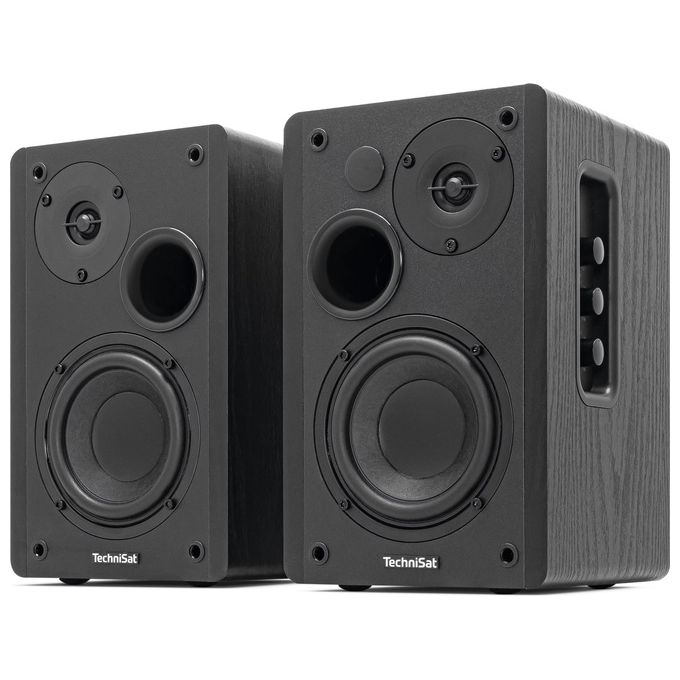 TechniSat 0000-9630 RLS 1 Altoparlante 2-vie 2.0 canali 50 W Con cavo e senza cavo Bluetooth 5.3 colore Nero