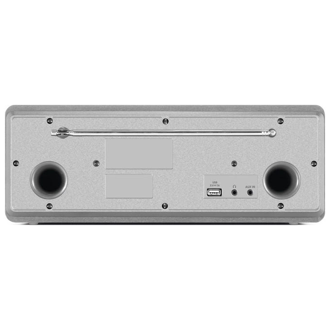 TechniSat DIGITRADIO372CDIR DIGITRADIO 372 CD IR Radio Internet Analogico e Digitale DAB+ FM Bluetooth 5.0 Wi-Fi USB colore Antracite Argento