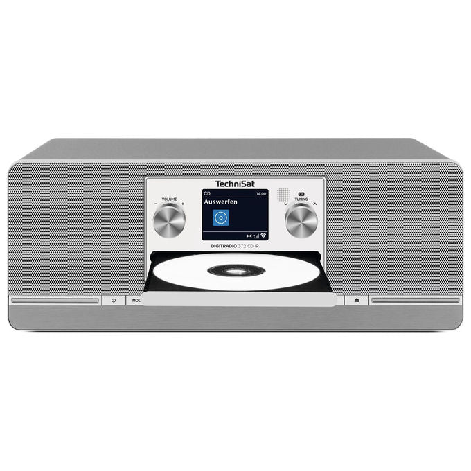 TechniSat DIGITRADIO372CDIR DIGITRADIO 372 CD IR Radio Internet Analogico e Digitale DAB+ FM Bluetooth 5.0 Wi-Fi USB colore Antracite Argento