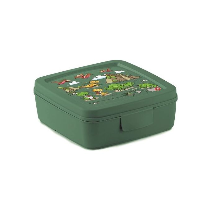 Snips Porta Pasto Sandwich Box Dino Verde