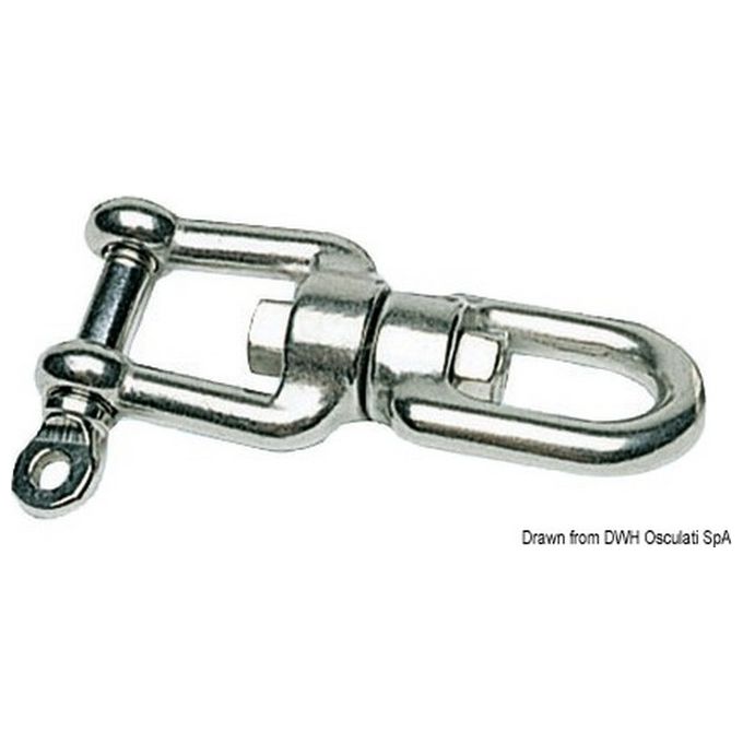 Girella inox occhio-grillo 13 mm 01.428.03