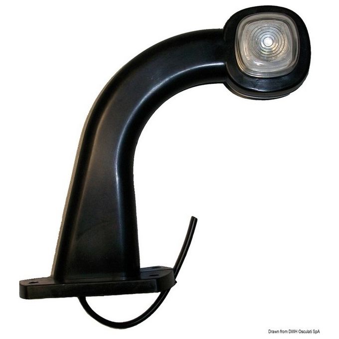 Fanale LED d''ingombro laterale 90 gradi 02.022.10