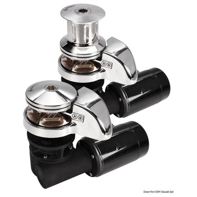 Verricello ITALWINCH  Smart Plus 1000W 24V - 8mm alto con campana