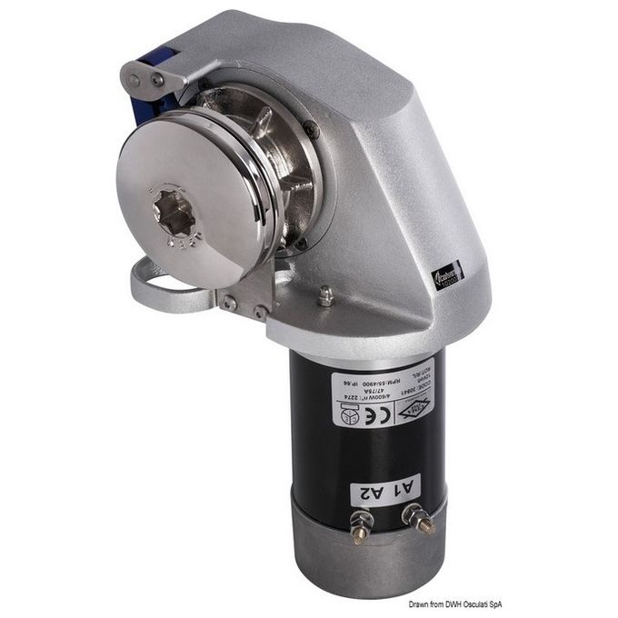 Verricello ITALWINCH  Obi 700 W - 12 V senza campana - barbotin 8 mm