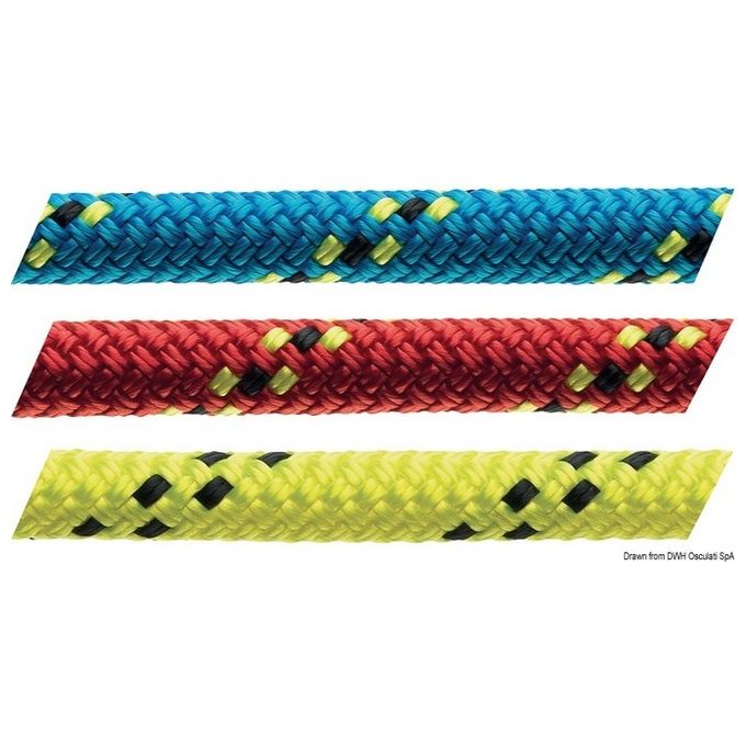 Marlow Drizza e scotta Marlow D2 Racing 78 rossa 10 mm