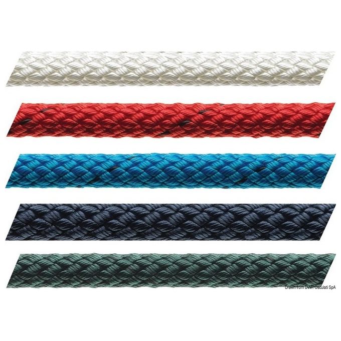 Cima Marlow braid 12 mm blu