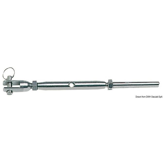 Tenditore inox a pressare 10 mm 07.194.10