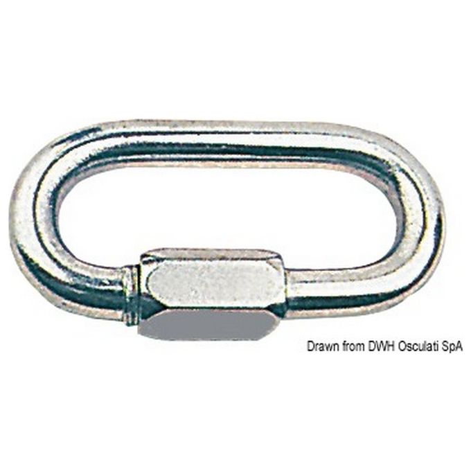 Moschettone inox a vite mm 8 08.874.80