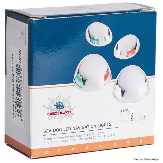 Fanale LED Sea-Dog 225 gradi 12 mt 11.050.04