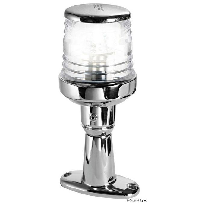 Fanale 360 gradi led con basetta inox 11.132.12