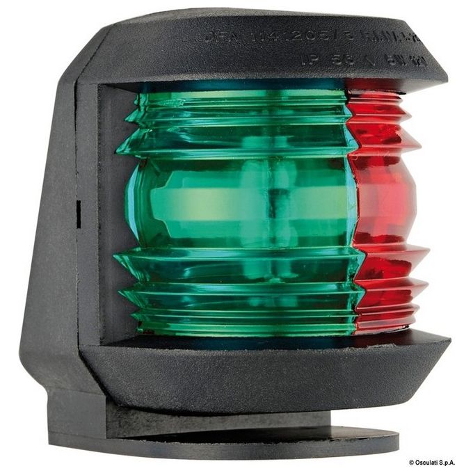 Fanale U88 da coperta rosso-verde 11.413.05