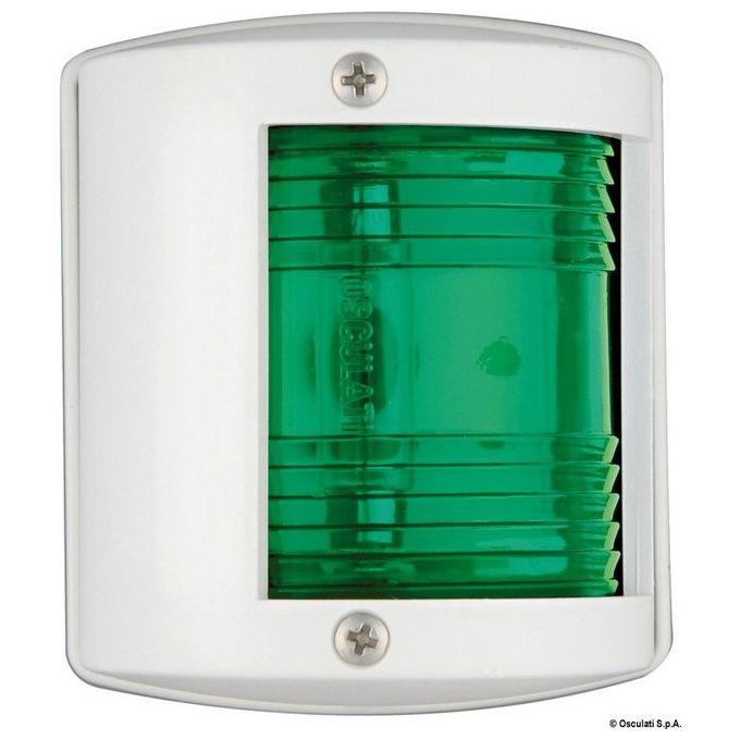 Fanale U77 verde-bianco 11.425.02
