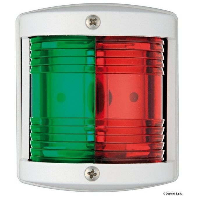 Fanale U77 rosso-verde-bianco 11.425.05