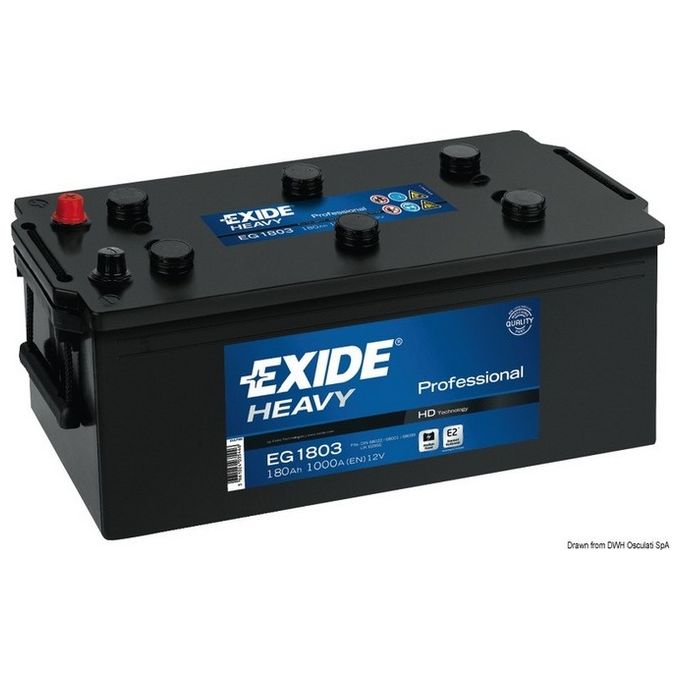 Exide Technologies Batteria Professional 120 Ah
