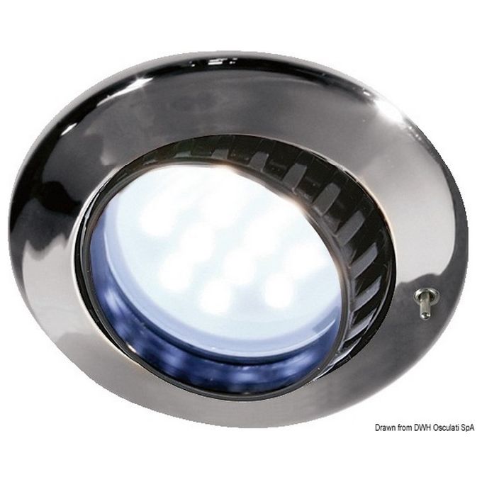 Batsystem Plafoniera Comet 9 LED ABS cromato (senza interruttore)