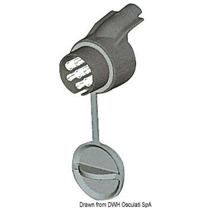 Adattatore carrello 7-13 poli 12 V 14.190.50
