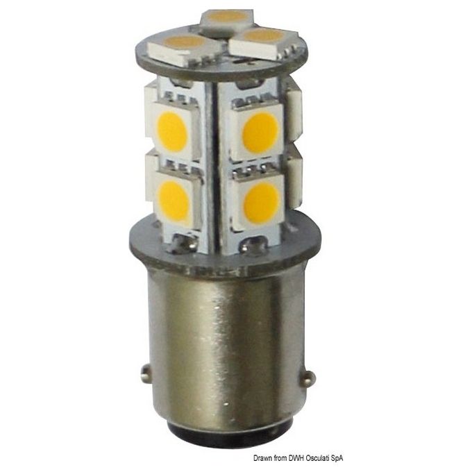 Lampadina LED 12-24 V BA15D 2 W 140 lm 14.443.11
