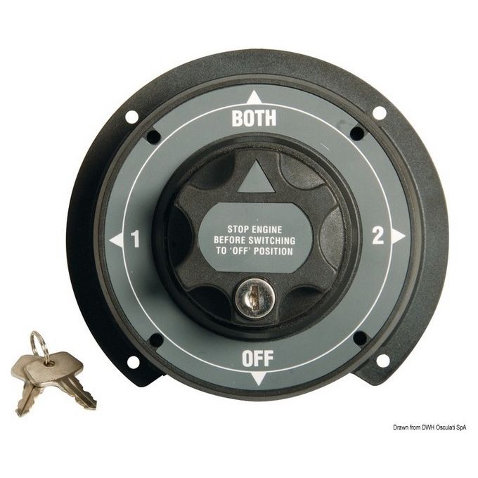Deviatore Heavy Duty 30 A 12-24 V 14.904.00