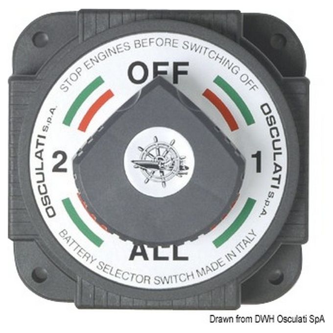 Staccabatteria deviatore ad alta capacita'' 14.905.00