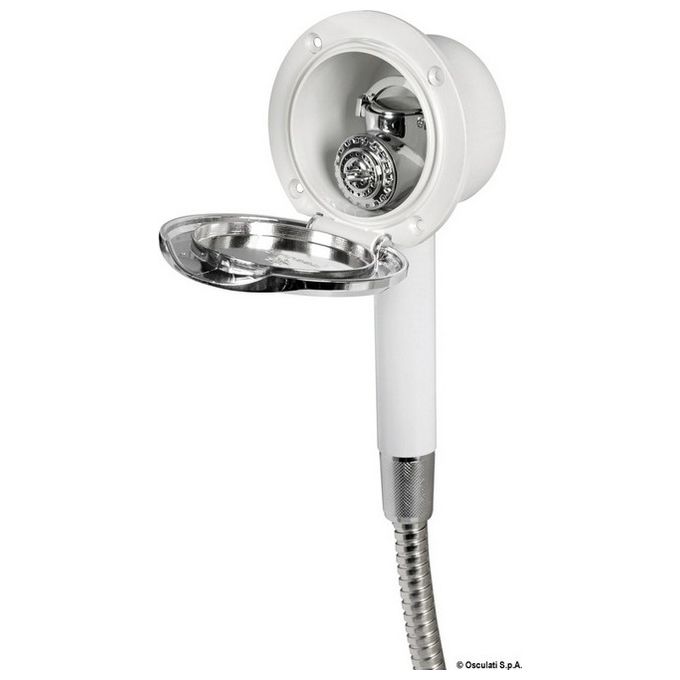 Box doccia Classic Evo cromato tubo inox 2,5 m a parete 15.150.09