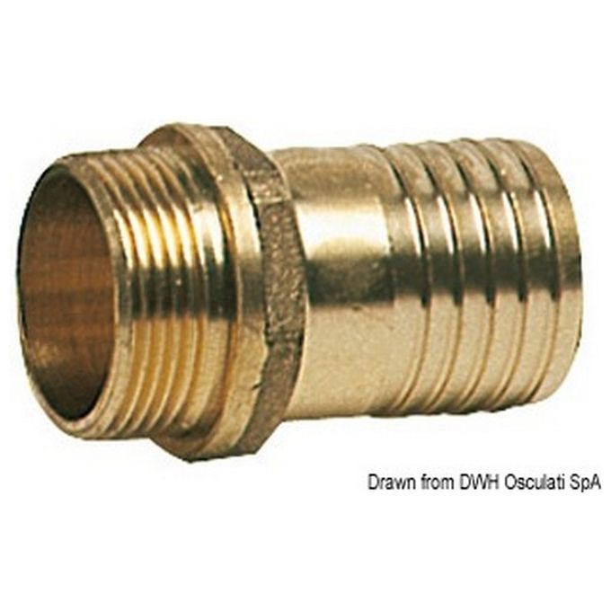 Portagomma maschio 3'' x 80 mm 17.198.25